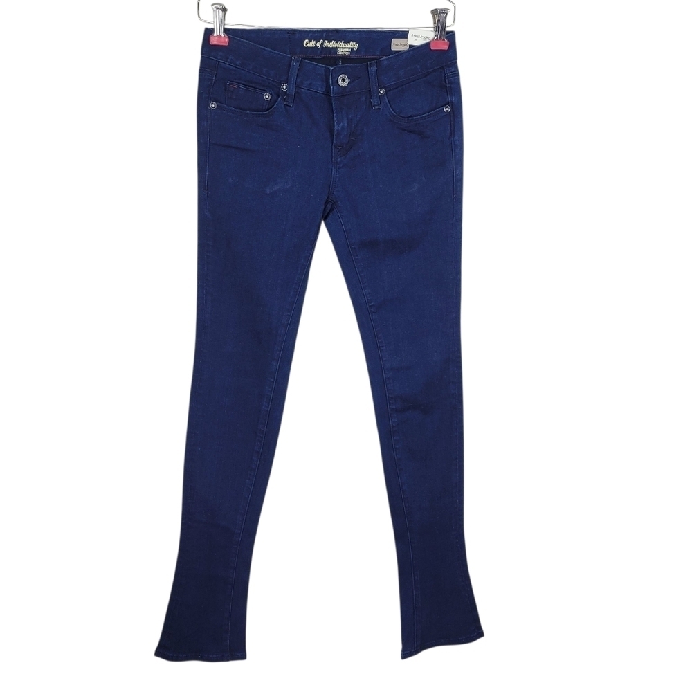 Cult of Individuality Anklet Jegging Jeans Women Size 25 28X32 Skinny Dark New